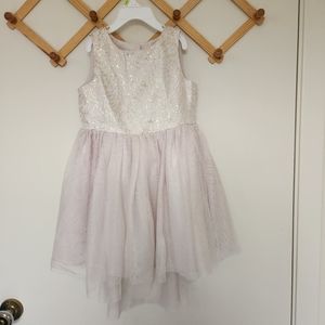 Mia & Mimi 4T sleeveless pink and gold tulle dress Used good condition